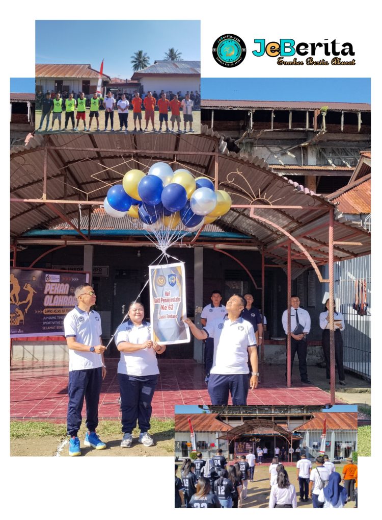 ‎Semarak Hari Bhakti Pemasyarakatan ke-62, Lapas Tondano Gelar Pekan Olahraga.