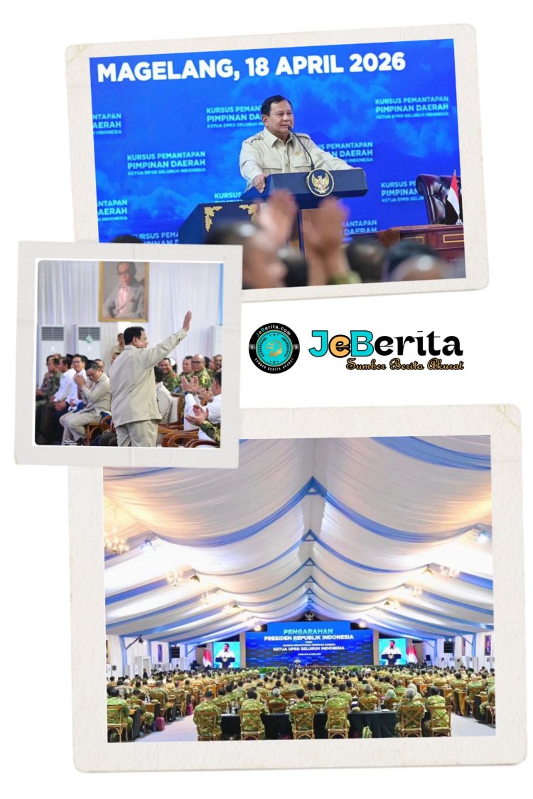 ‎503 Ketua DPRD Dikumpulkan di Akmil Magelang, Prabowo Subianto Tekankan Peran Daerah untuk Indonesia Emas 2045. ‎